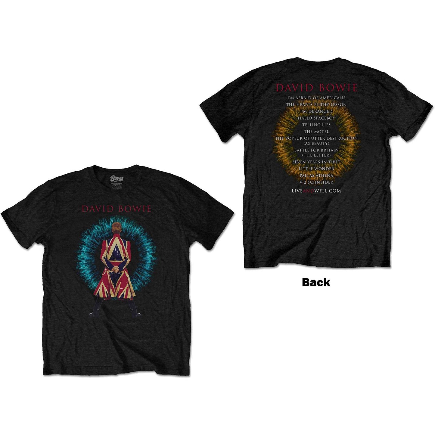 Unisex T-Shirt LiveandWell.com Back Print
