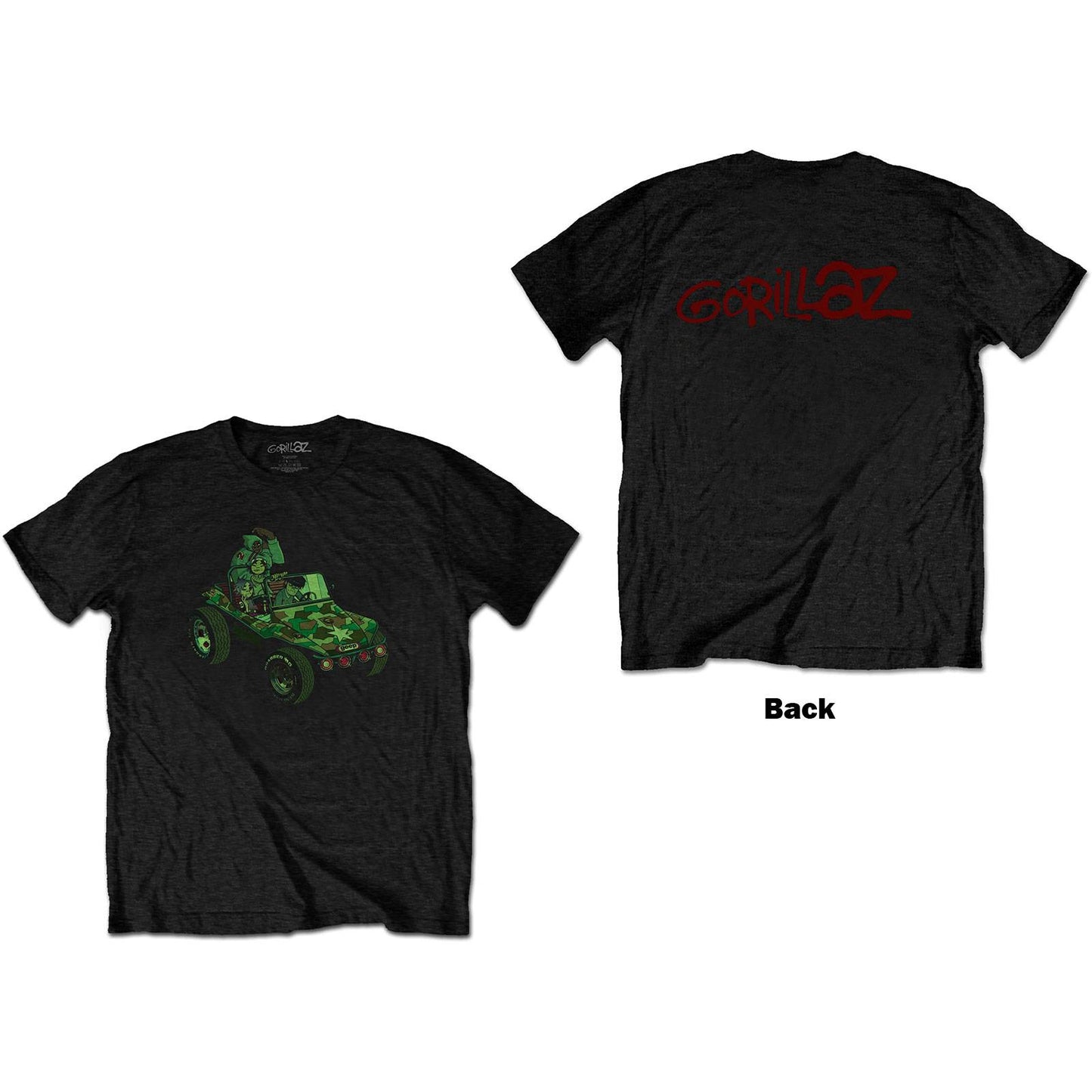 Unisex T-Shirt Group Green Geep Back Print