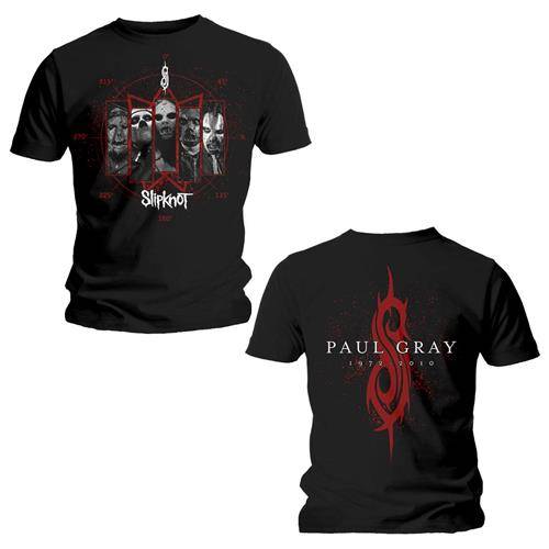 Unisex T-Shirt Paul Gray Back Print