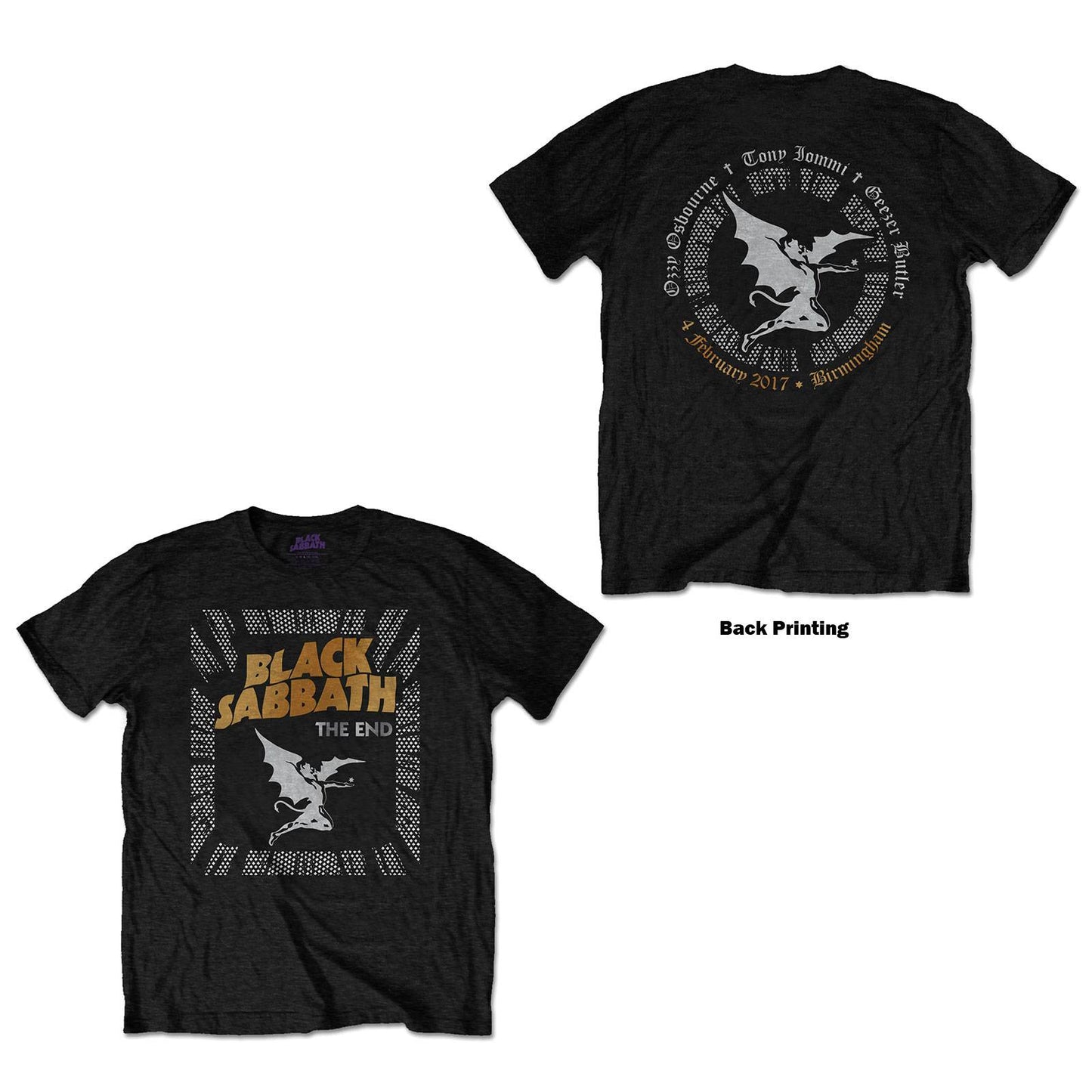 Unisex T-Shirt The End Demon Back Print