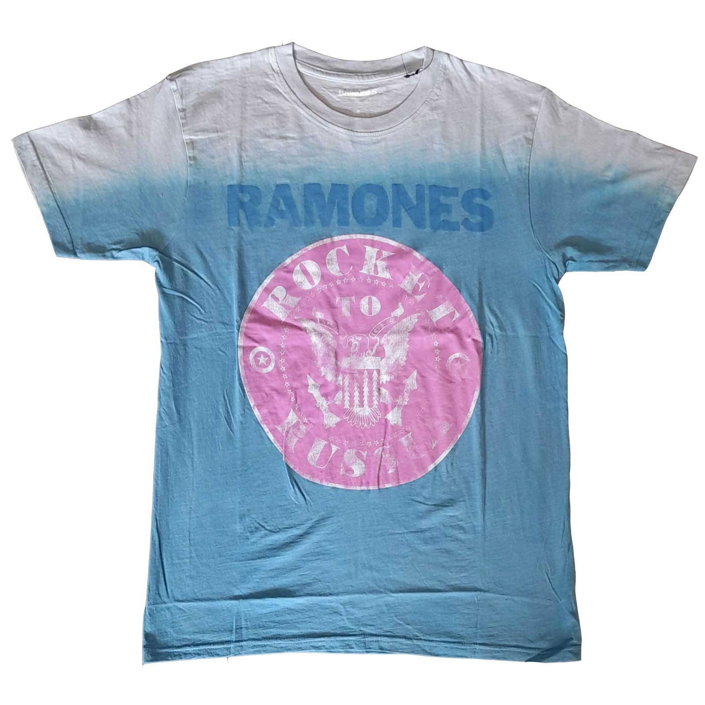 Unisex T-Shirt Rocket To Russia Dip Dye, Dye Wash
