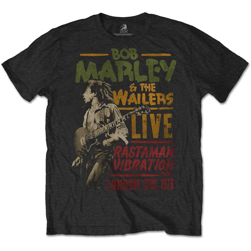 Unisex T-Shirt Rastaman Vibration Tour 1976