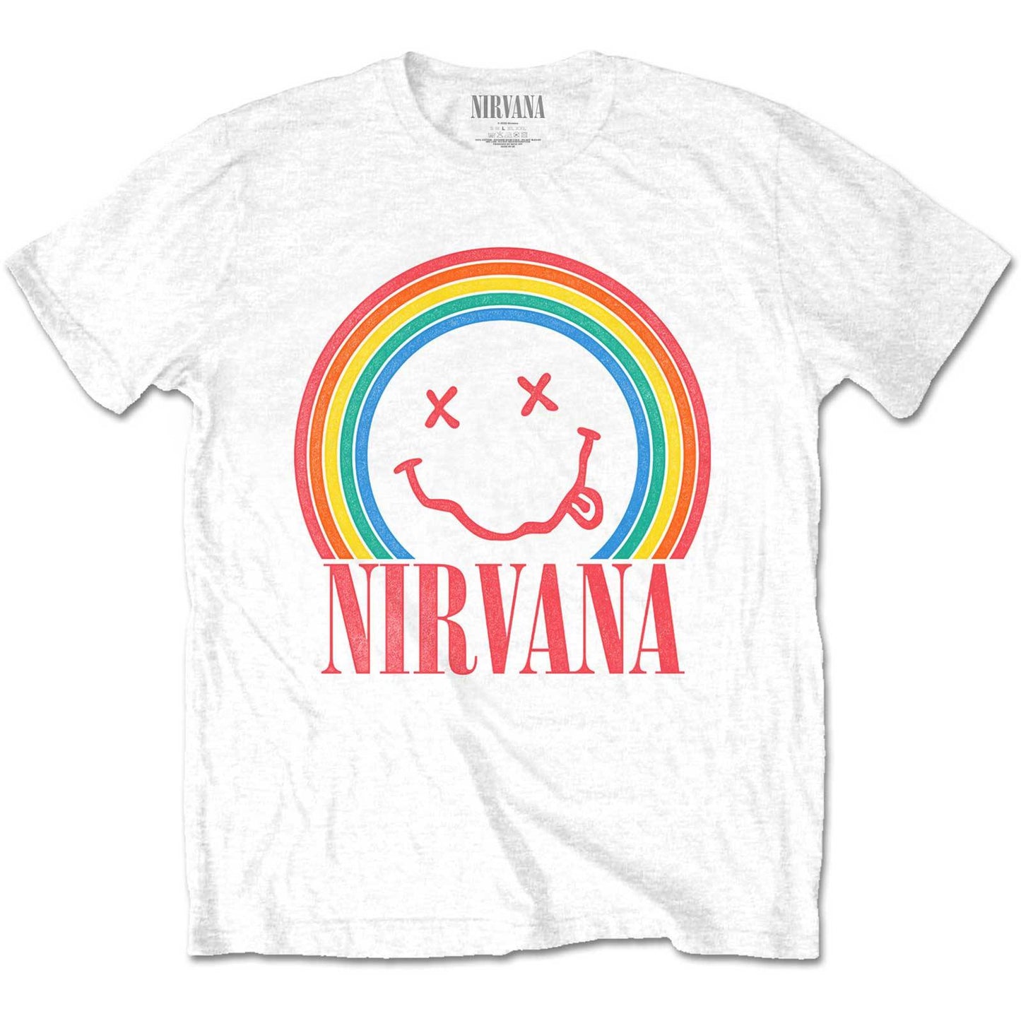 Unisex T-Shirt Smiley Rainbow
