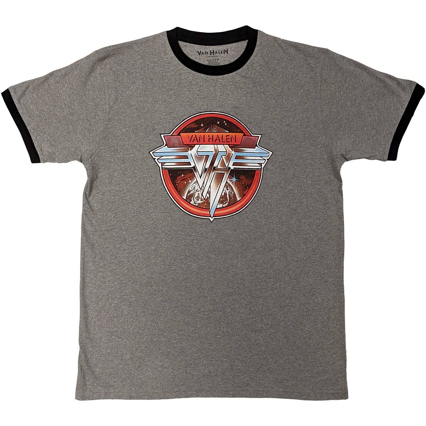 Unisex Ringer T-Shirt Circle Logo