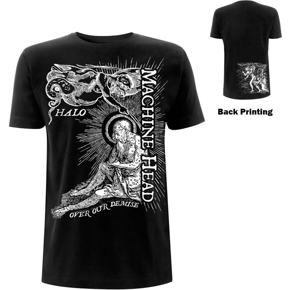Unisex T-Shirt Halo Back Print