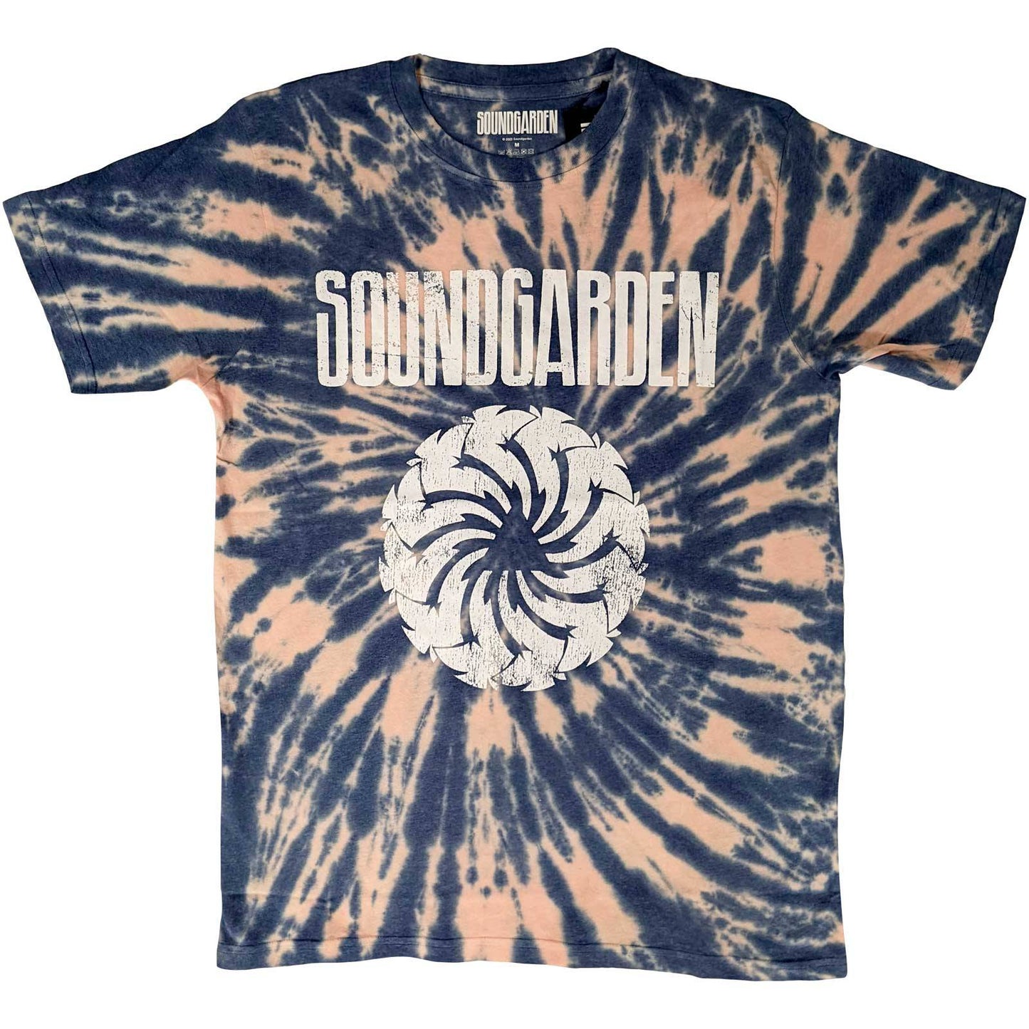 Unisex T-Shirt Logo Swirl Dip Dye, Dye Wash