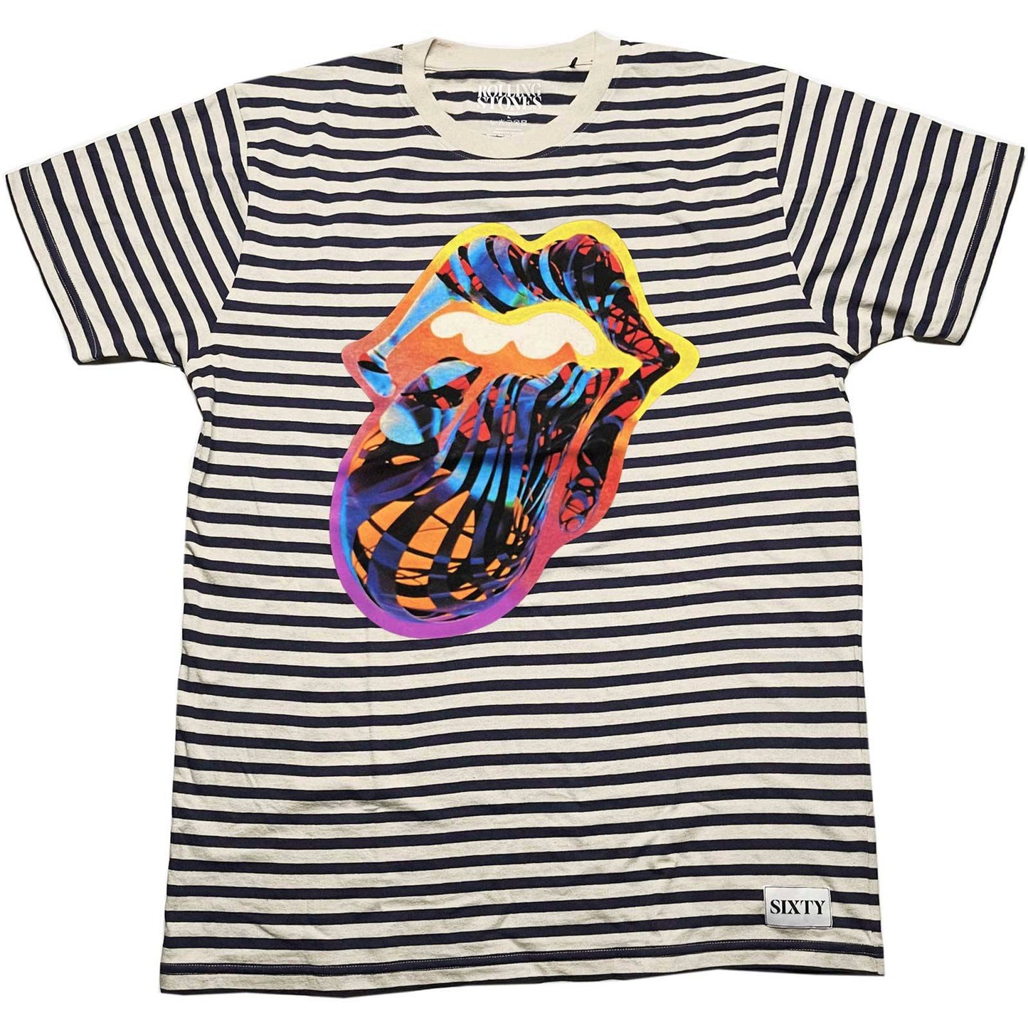 Unisex T-Shirt Cyberdelic Striped