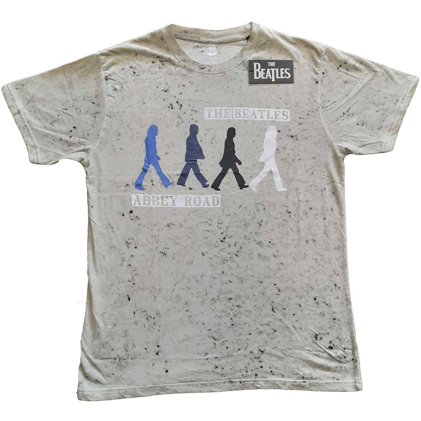Unisex T-Shirt Abbey Road Colours Dip Dye, Dye Wash