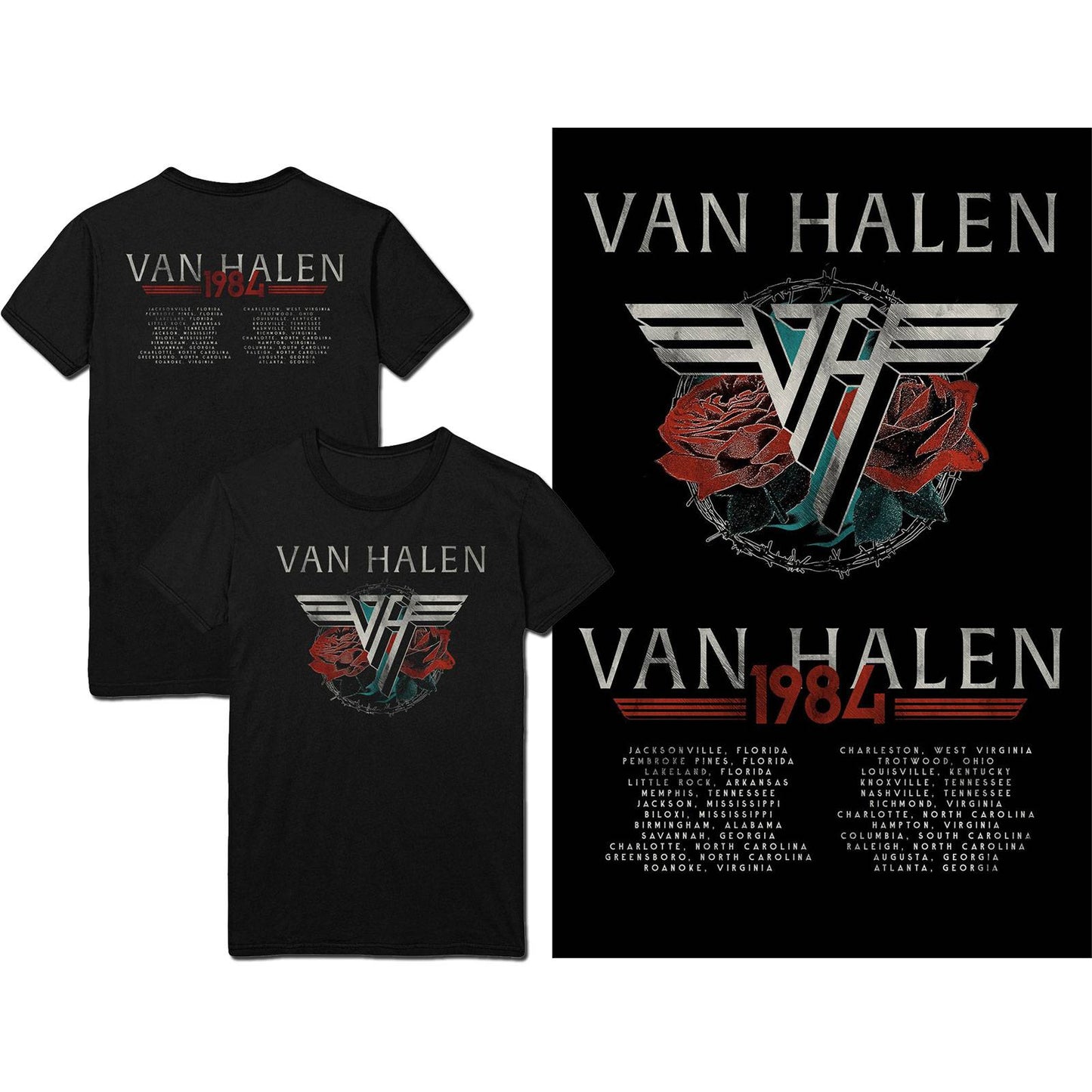 Unisex T-Shirt 84 Tour Back Print