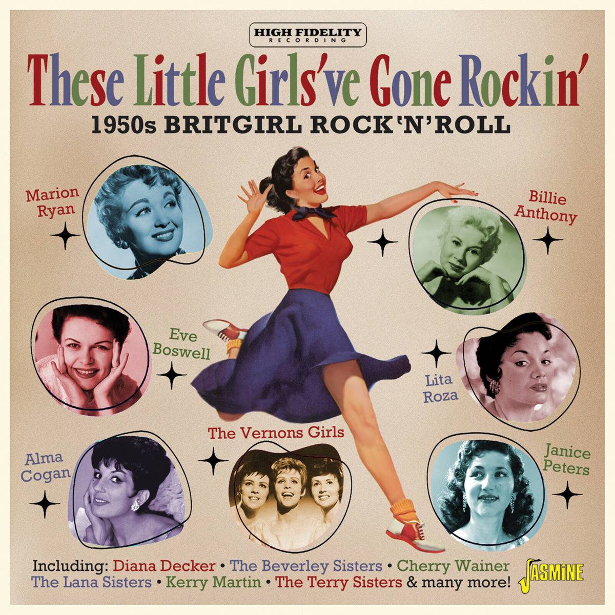 These Little Girls've Gone Rockin' - 1950s Britgirl Rock'N'Roll