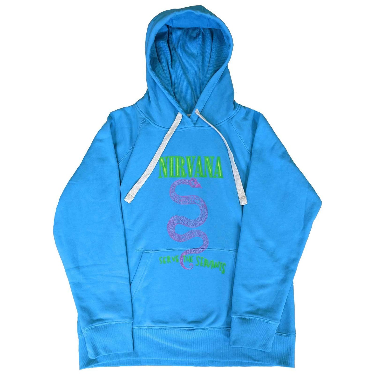 Unisex Pullover Hoodie Serve The Servants Neon
