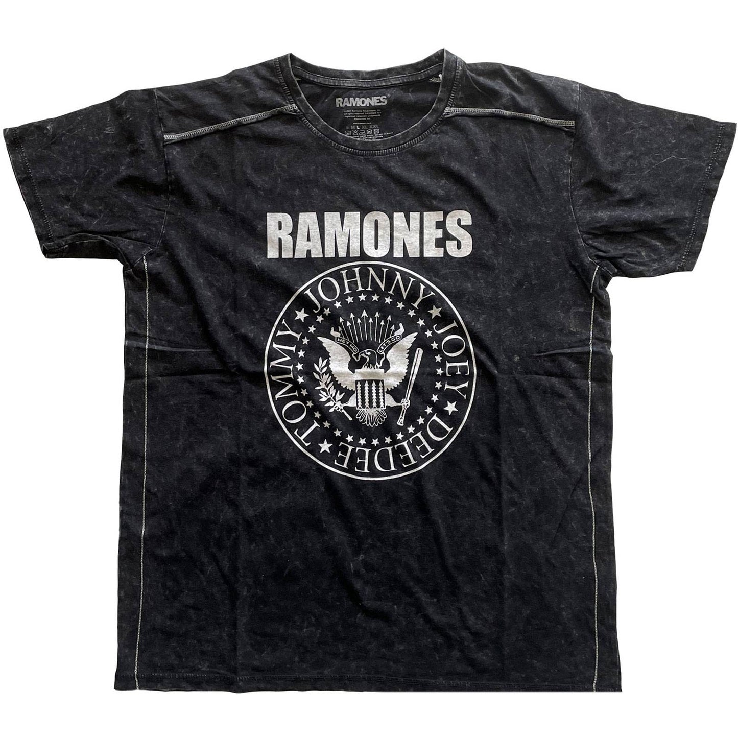 Unisex T-Shirt Presidential Seal Snow Wash, Dye Wash