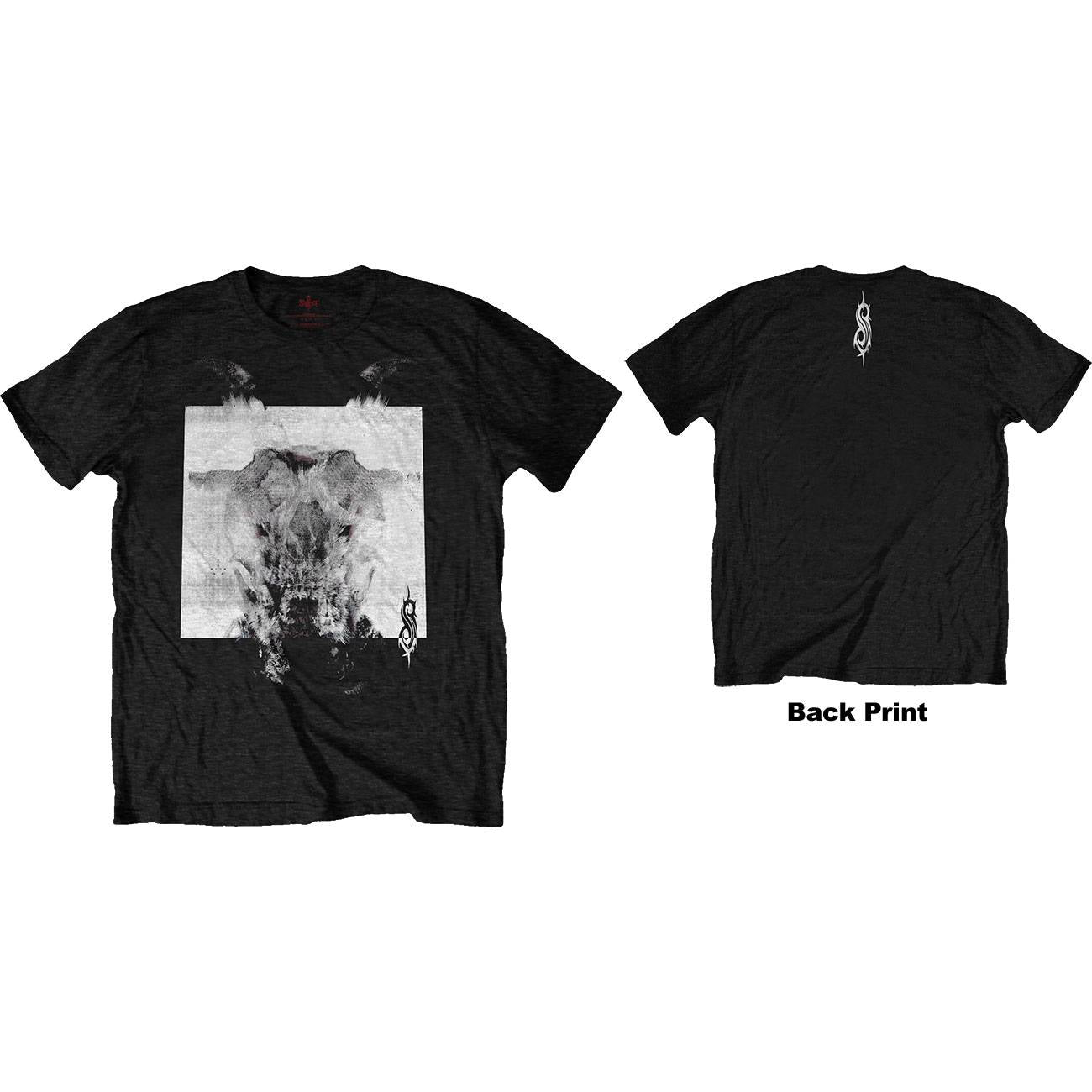 Unisex T-Shirt Devil Single - Black & White Back Print