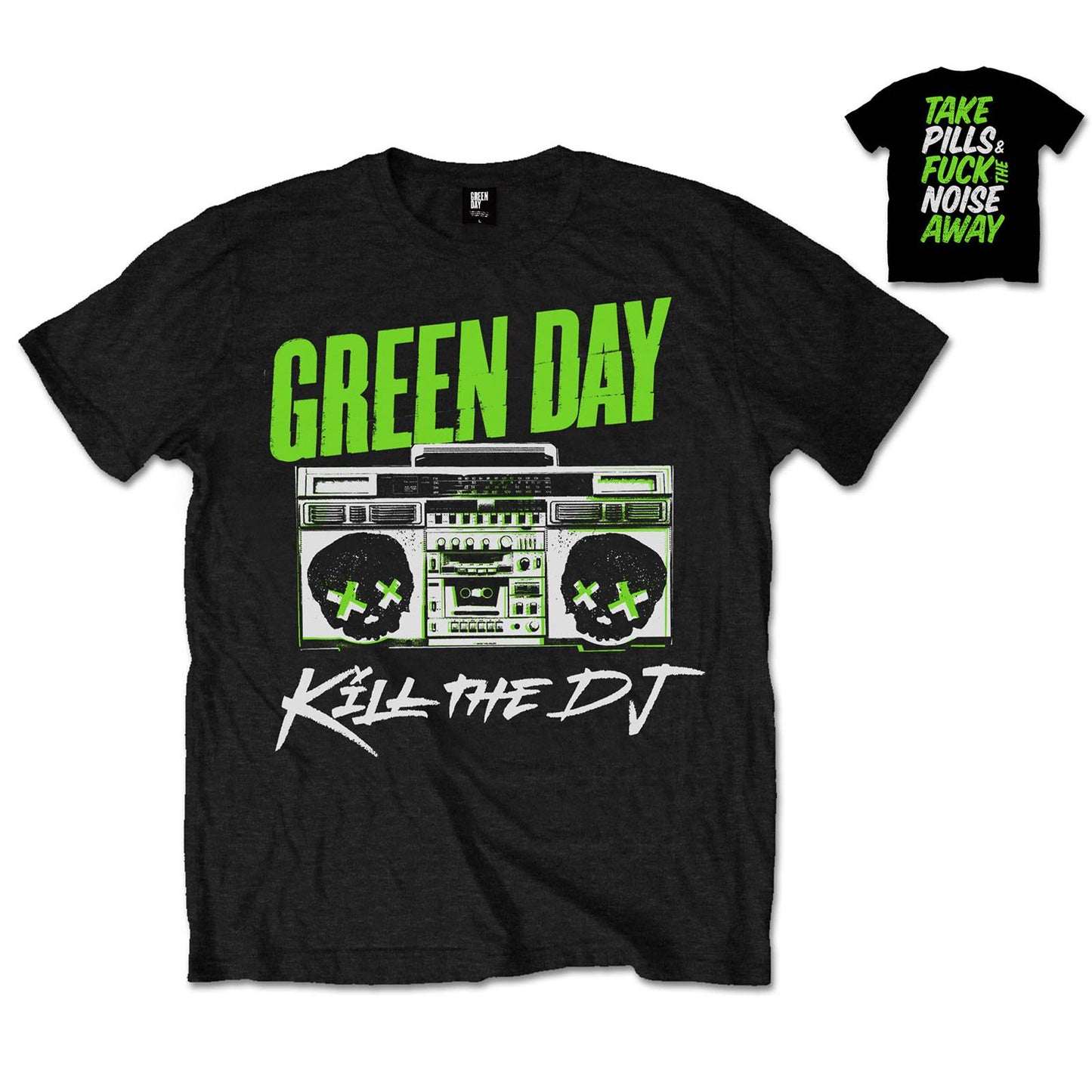 Unisex T-Shirt Kill the DJ Back Print