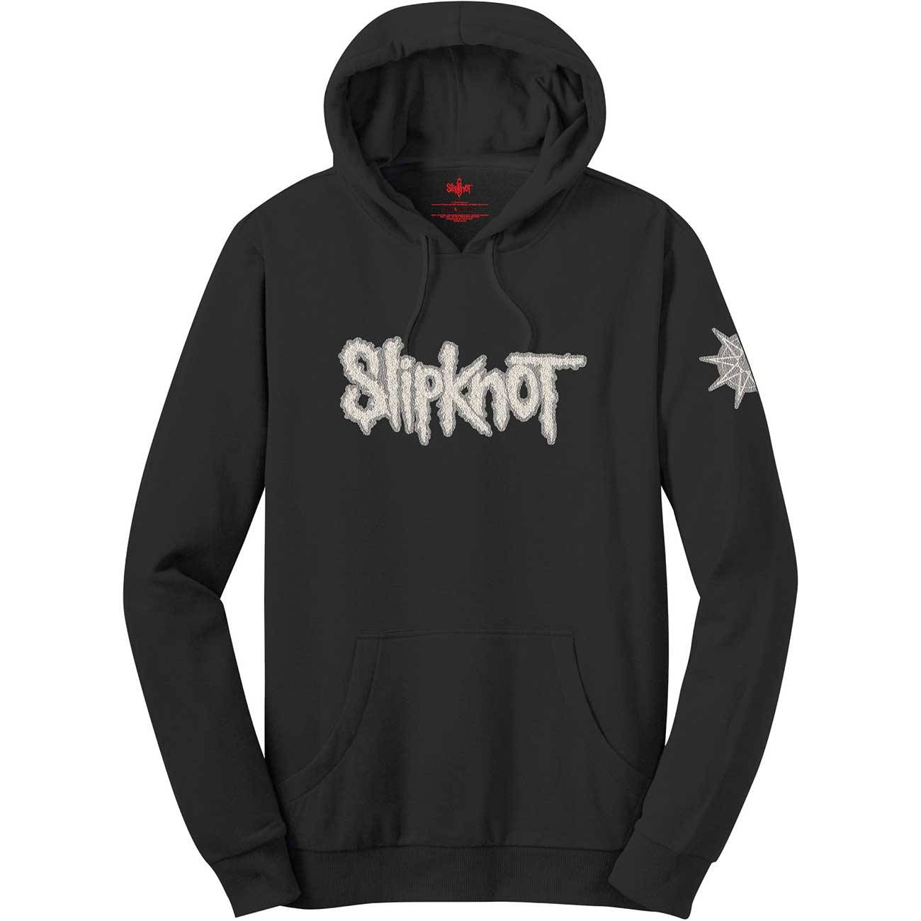 Unisex Pullover Hoodie Logo & Star Applique