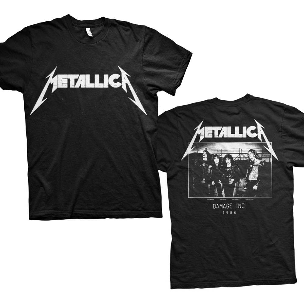 Unisex T-Shirt Master of Puppets Photo Back Print