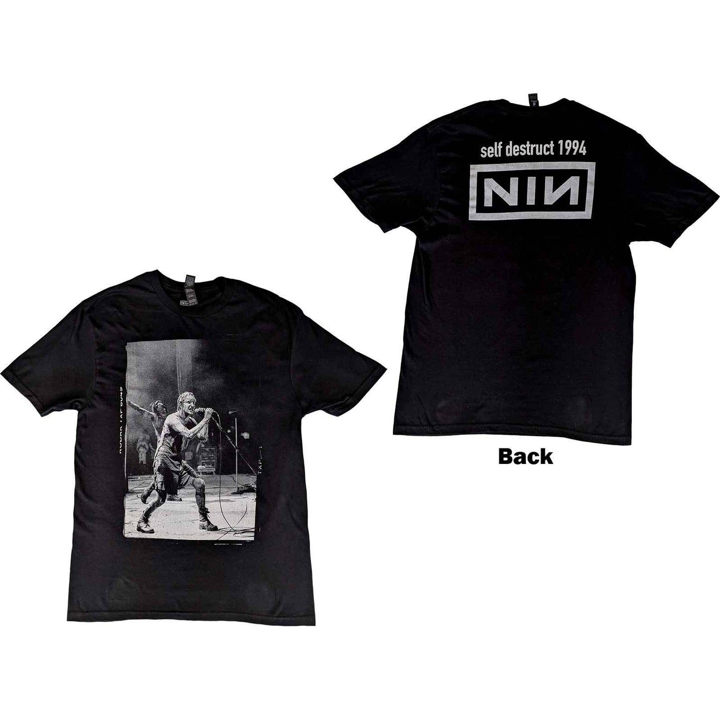 Unisex T-Shirt Self Destruct '94 Back Print