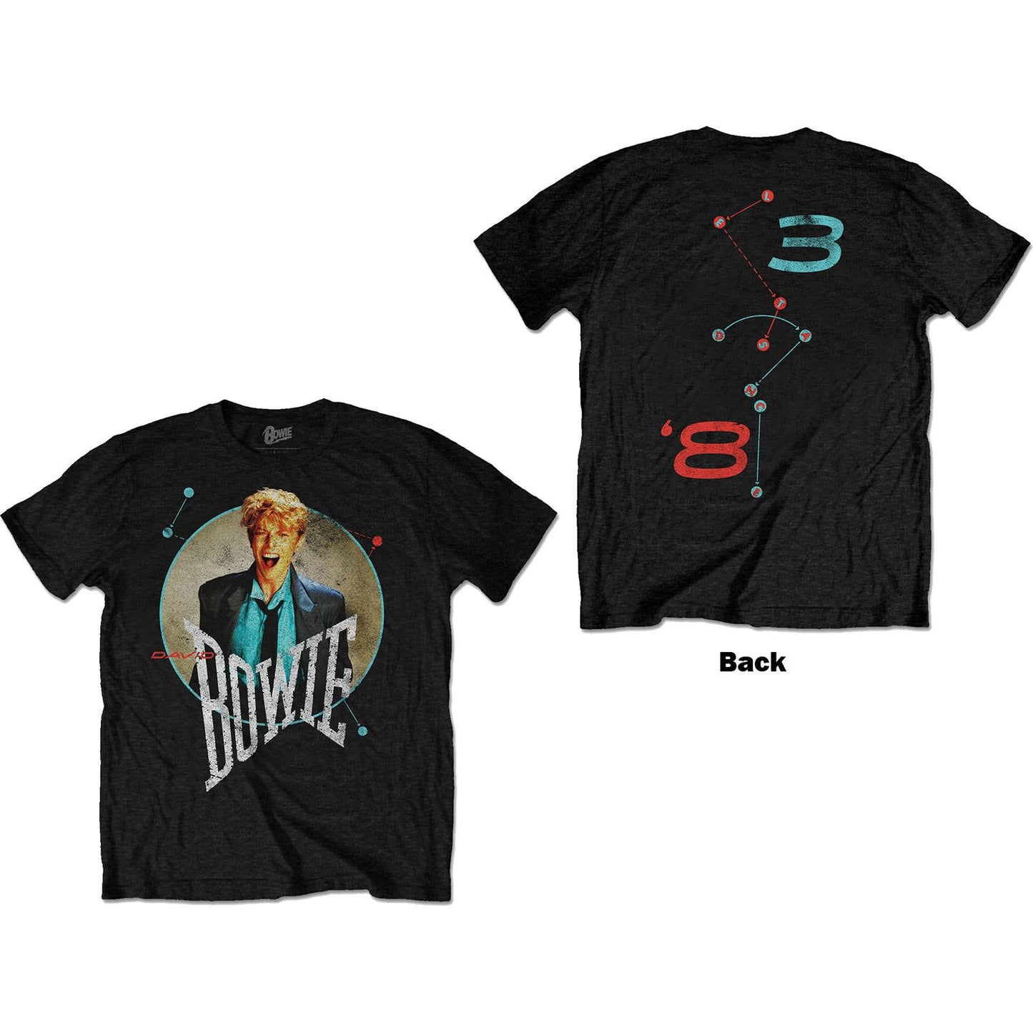Unisex T-Shirt Circle Scream Back Print