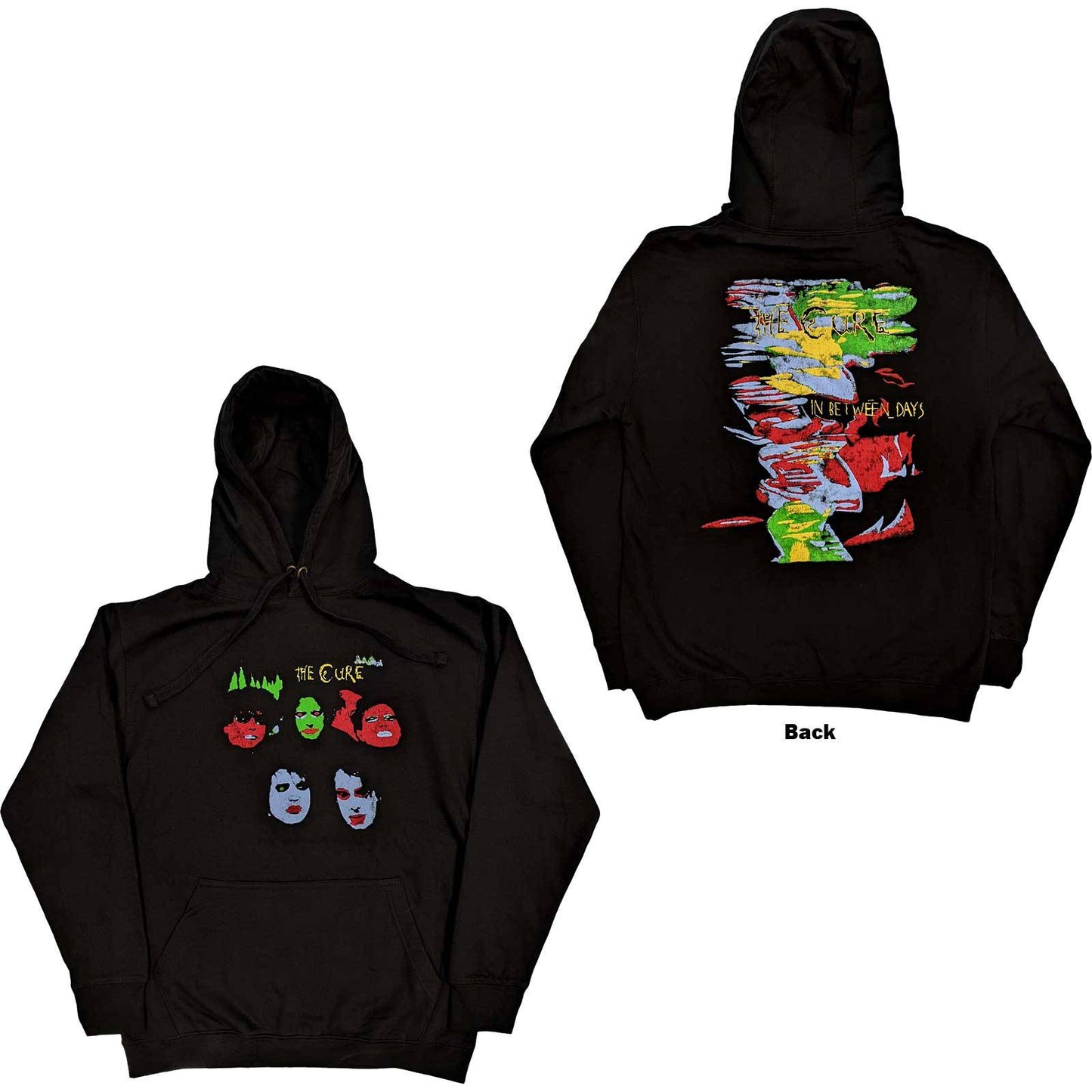 Unisex Pullover Hoodie In Between Days Back Print