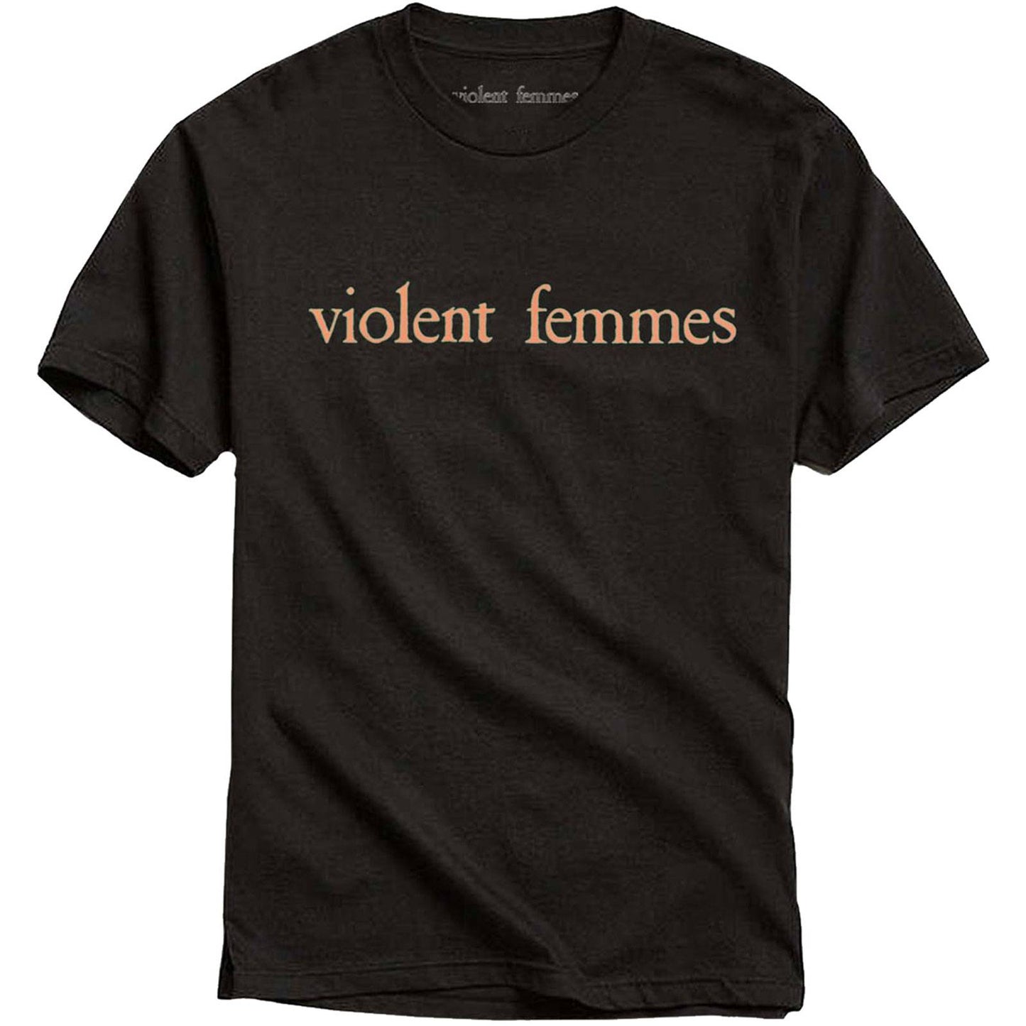 Unisex T-Shirt Salmon Pink Vintage Logo