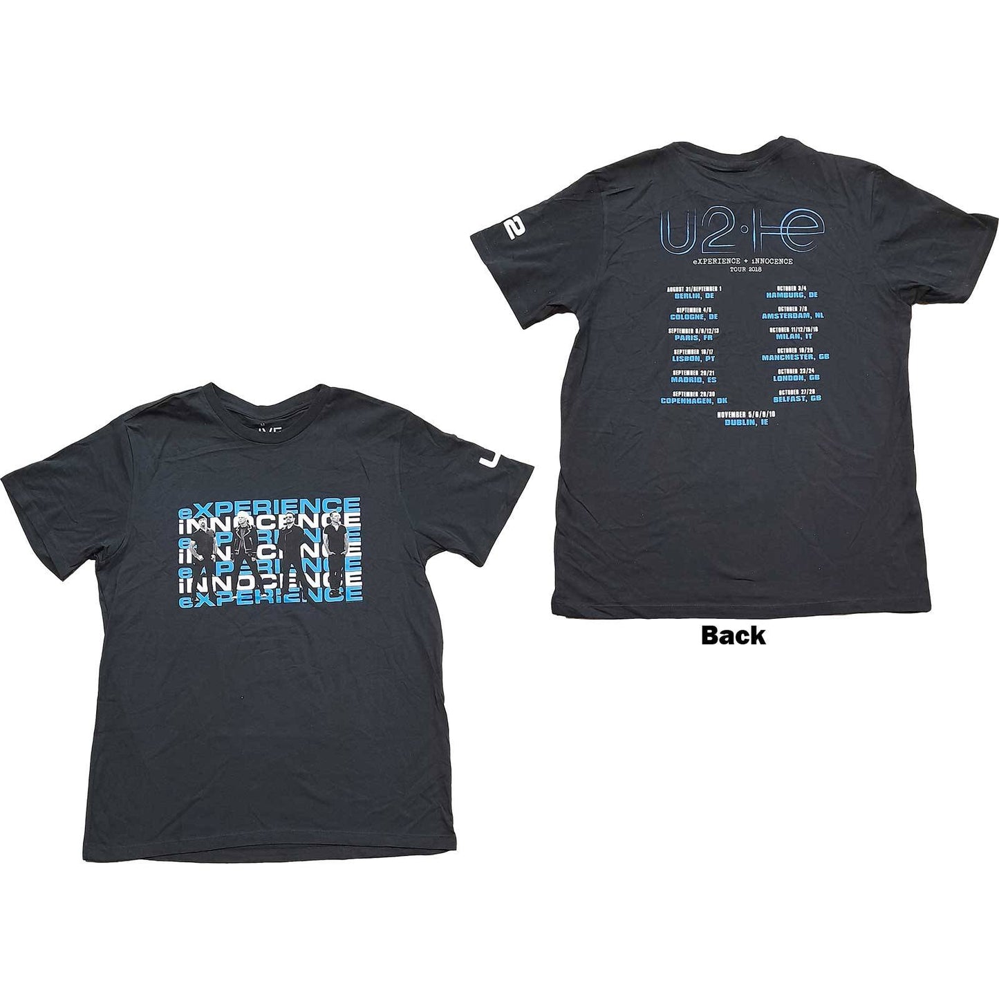 Unisex T-Shirt Repeat Logo Back Print