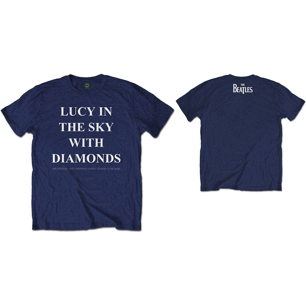 Unisex T-Shirt Lucy in the sky with diamonds Back Print