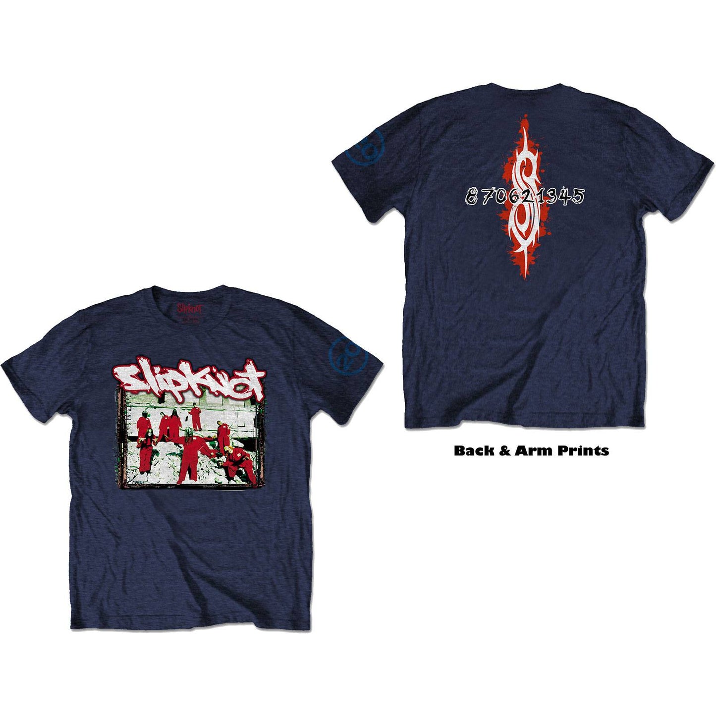 Unisex T-Shirt 20th Anniversary - Red Jump Suits Back Print