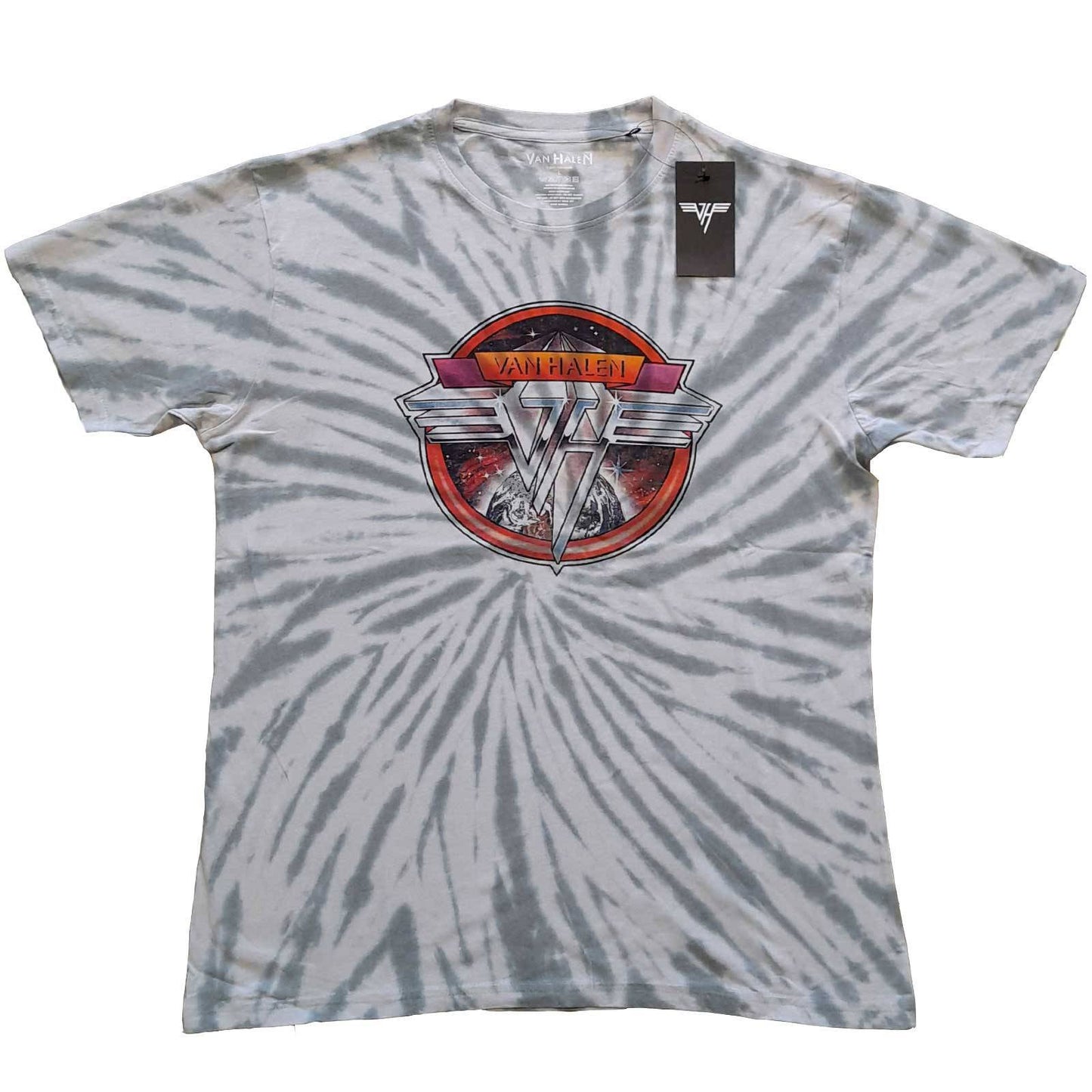 Unisex T-Shirt Chrome Logo Dip Dye, Dye Wash