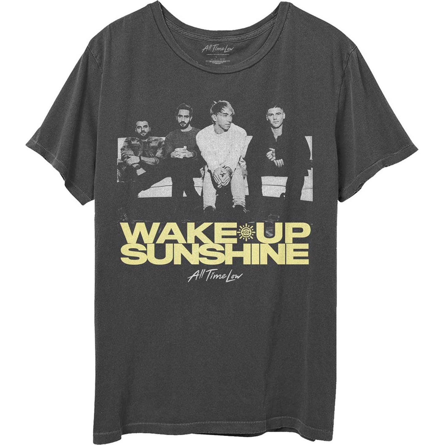 Unisex T-Shirt Faded Wake Up Sunshine