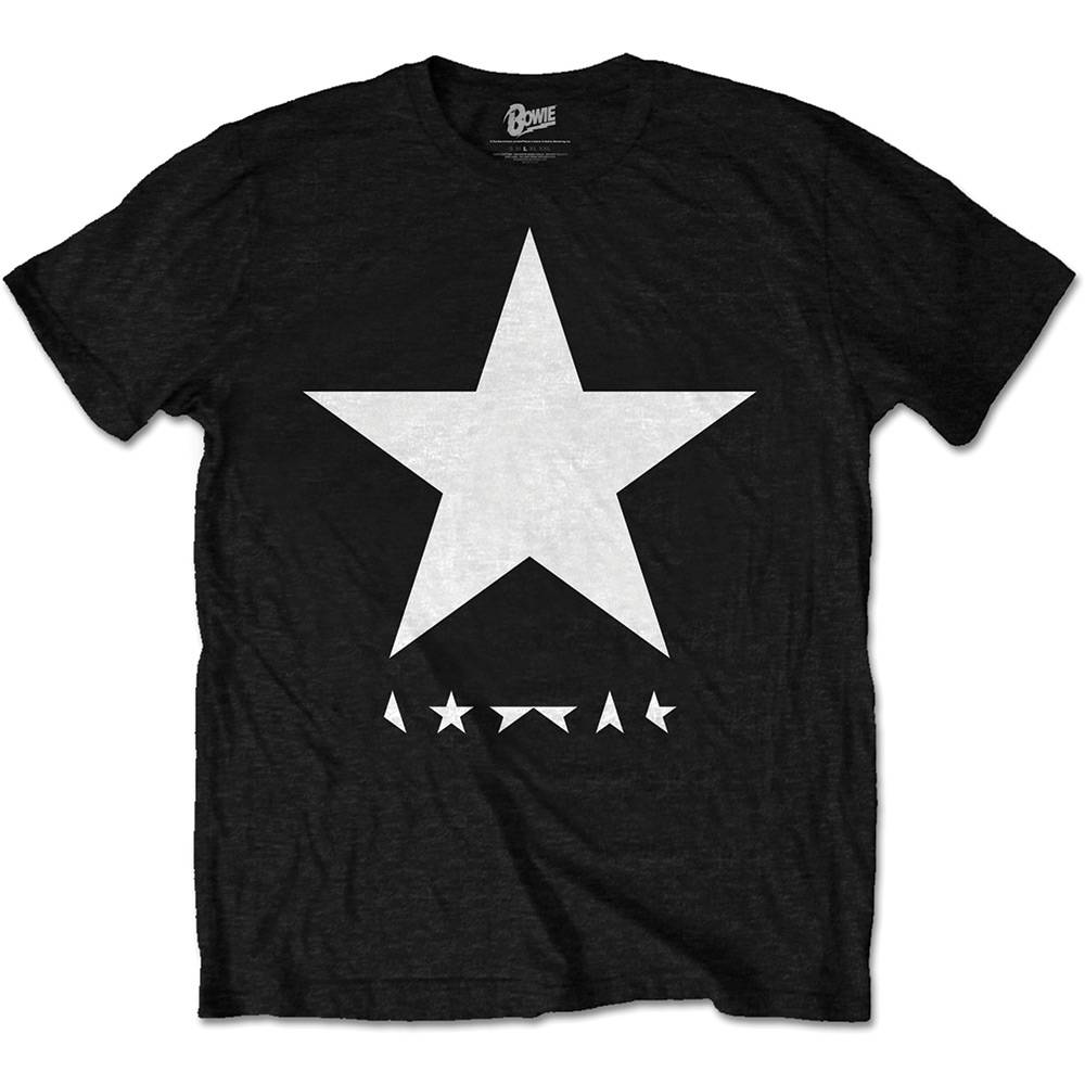 Unisex T-Shirt Blackstar (White Star on Black)