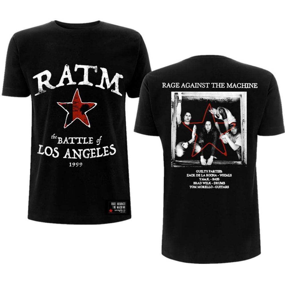 Unisex T-Shirt Battle Star Back Print