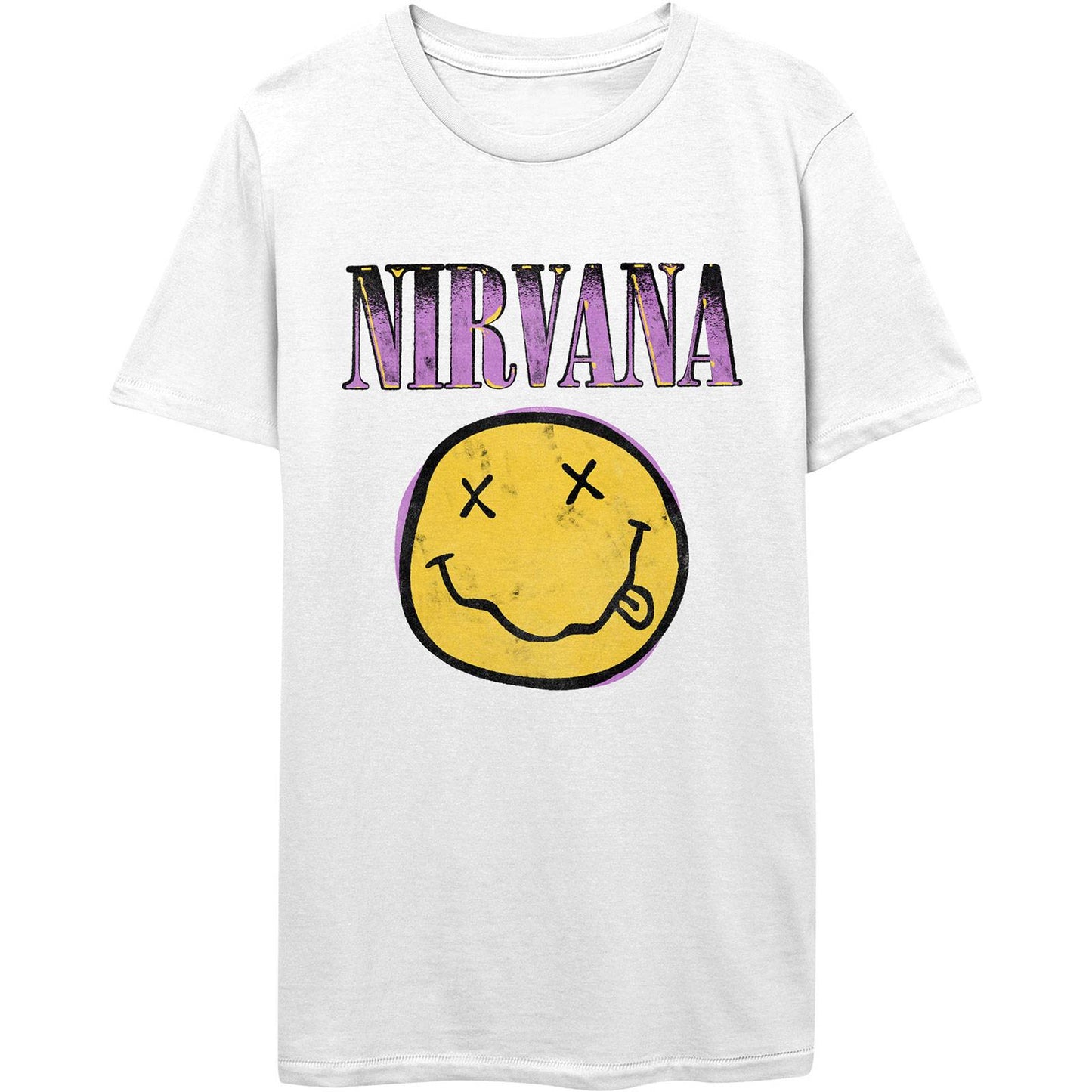 Unisex T-Shirt Xerox Smiley Pink