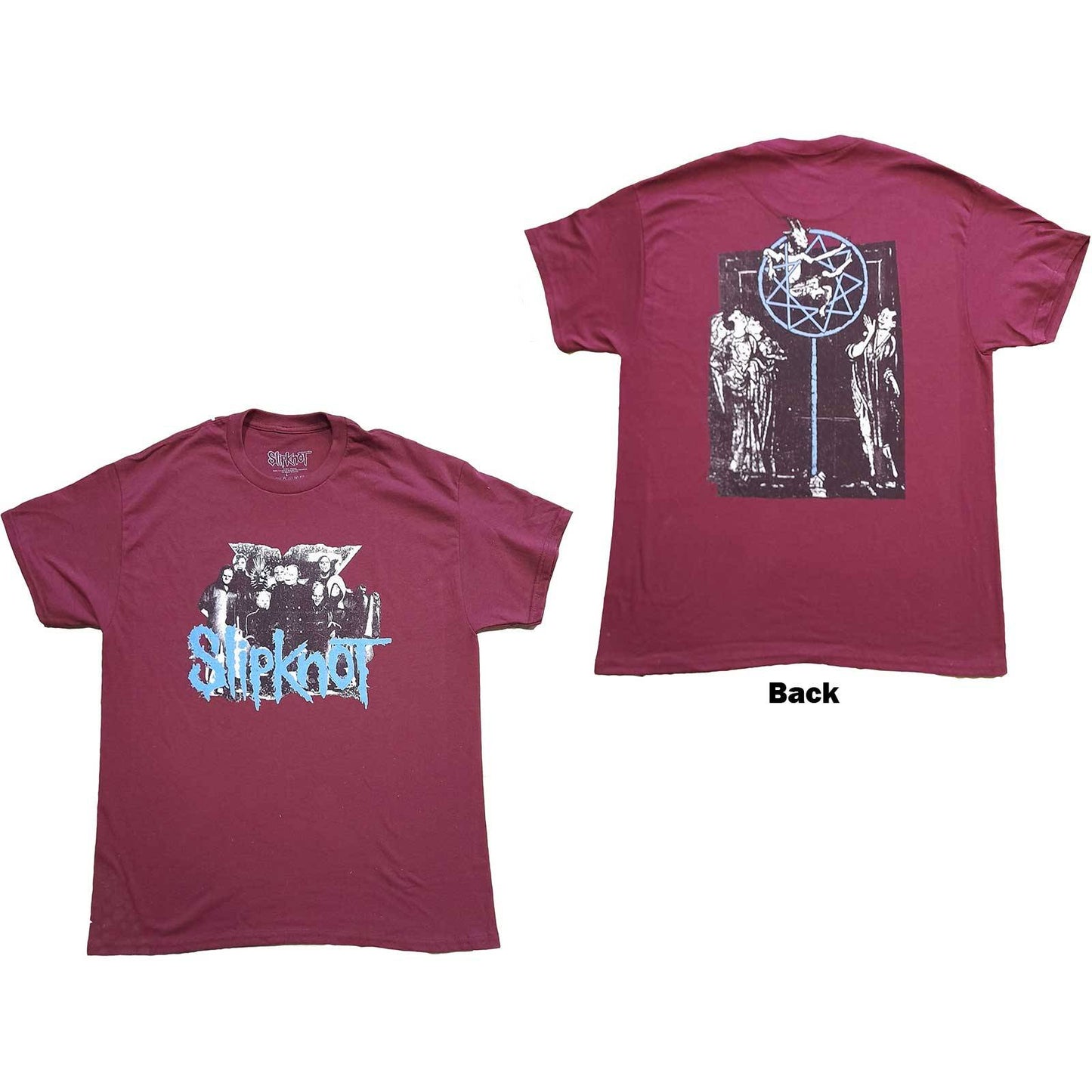 Unisex T-Shirt Goat Logo Demon Back Print