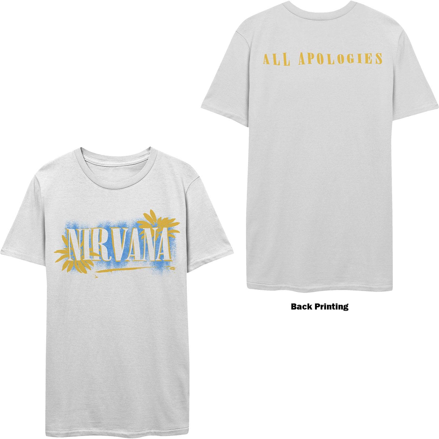 Unisex T-Shirt All Apologies Back Print