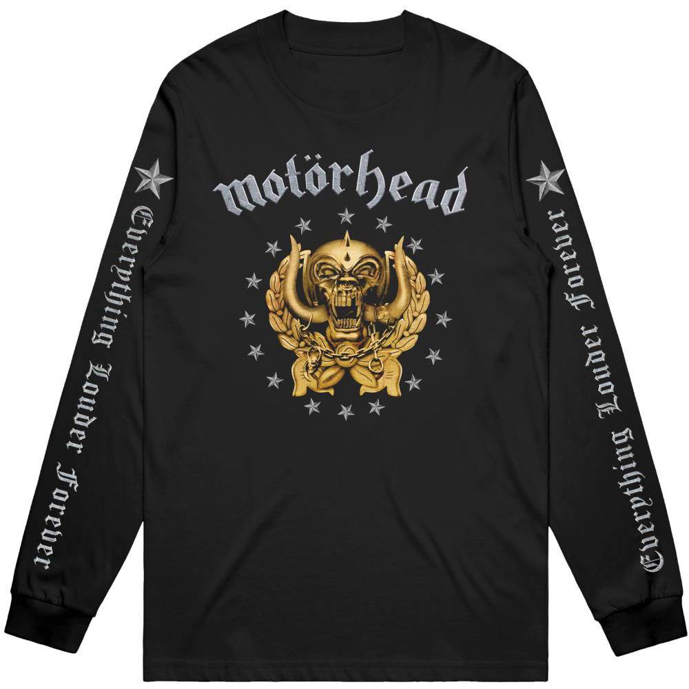 Unisex Long Sleeve T-Shirt Everything Louder Forever Sleeve Print