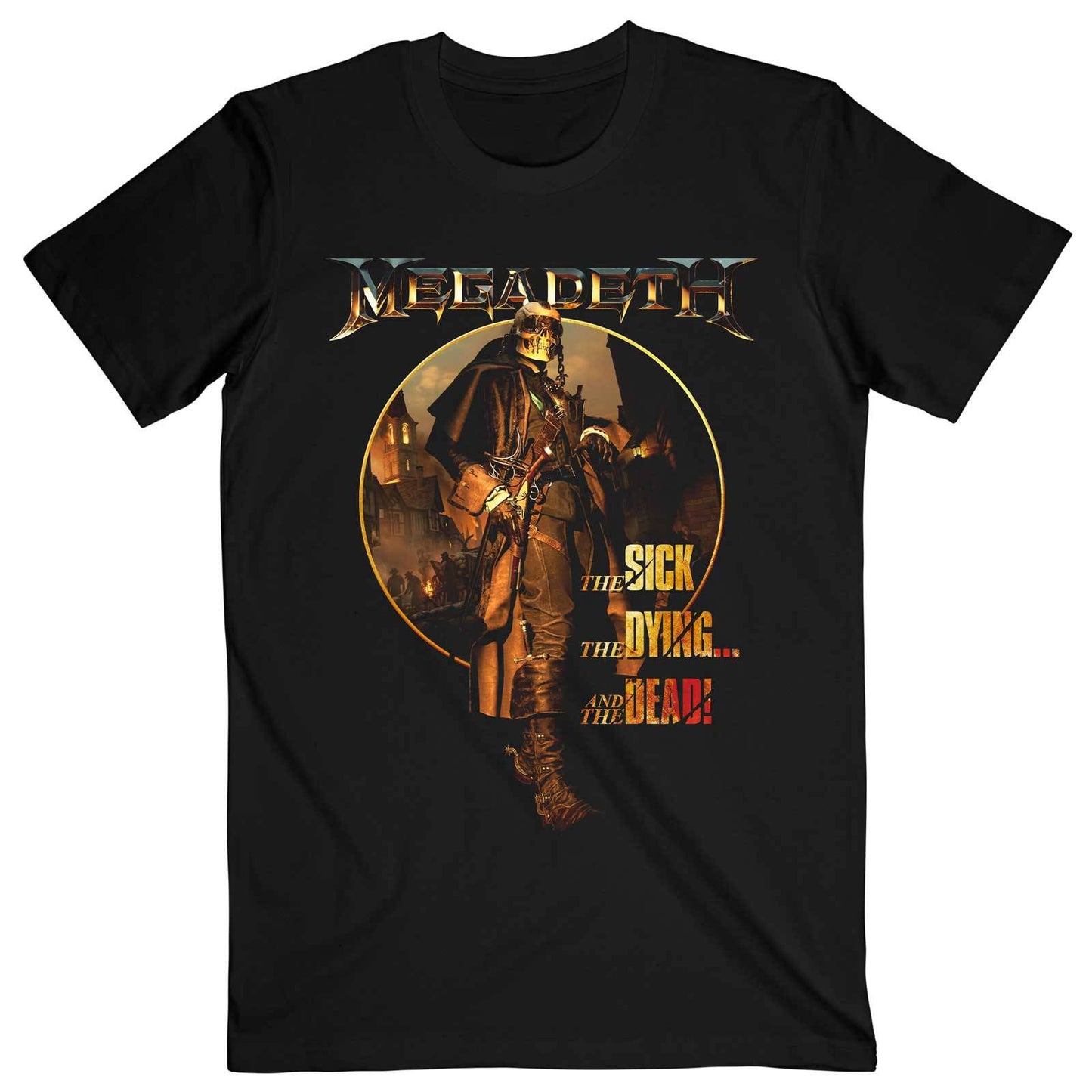 Unisex T-Shirt The Sick, The Dying And the Dead Circle Album Art