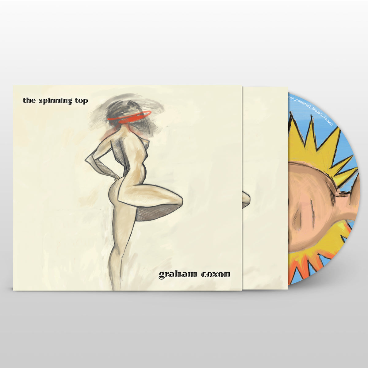 Graham Coxon – The Spinning Top – CD packshot