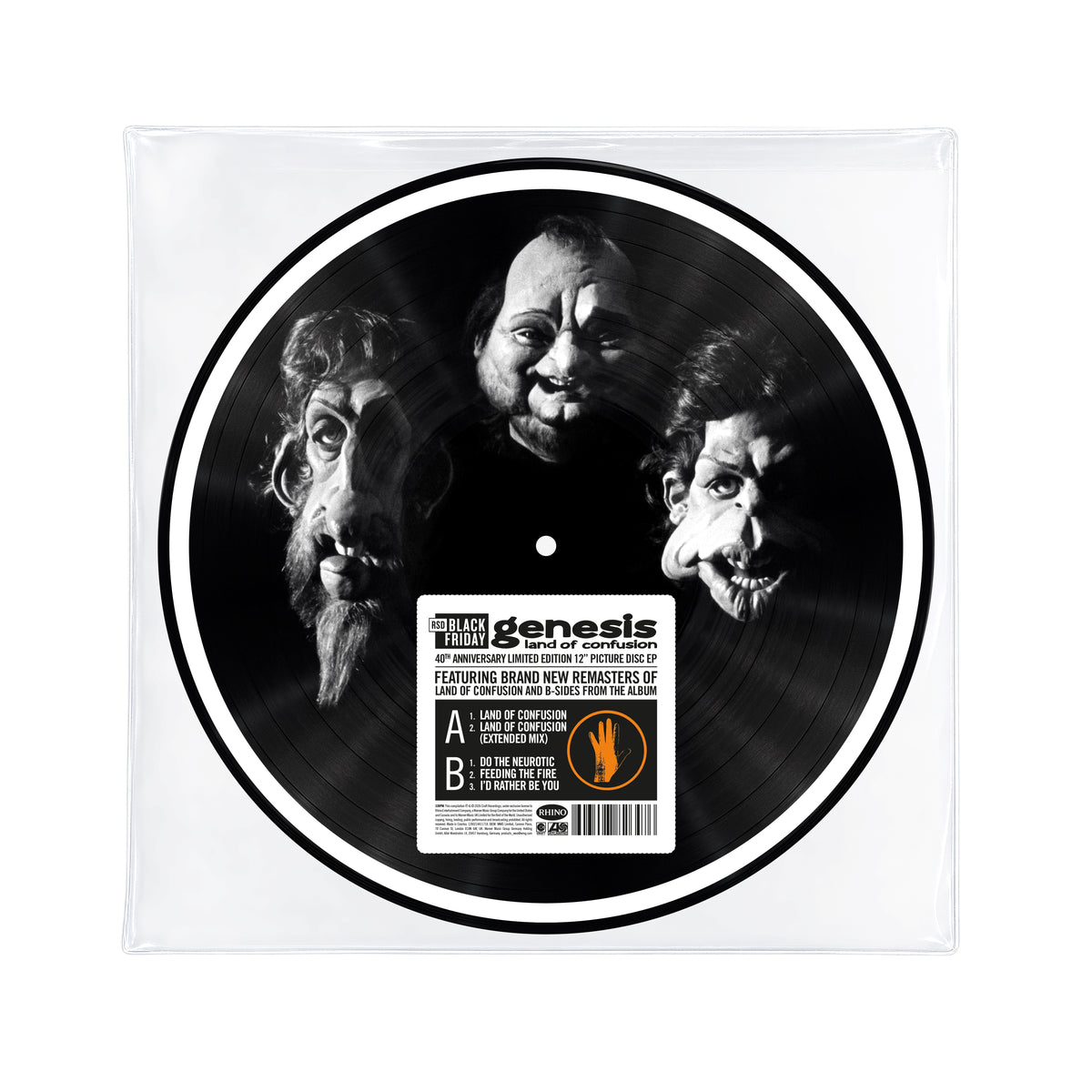 Genesis - Land Of Confusion (40th Anniversary) 12" - Picture Disc packshot