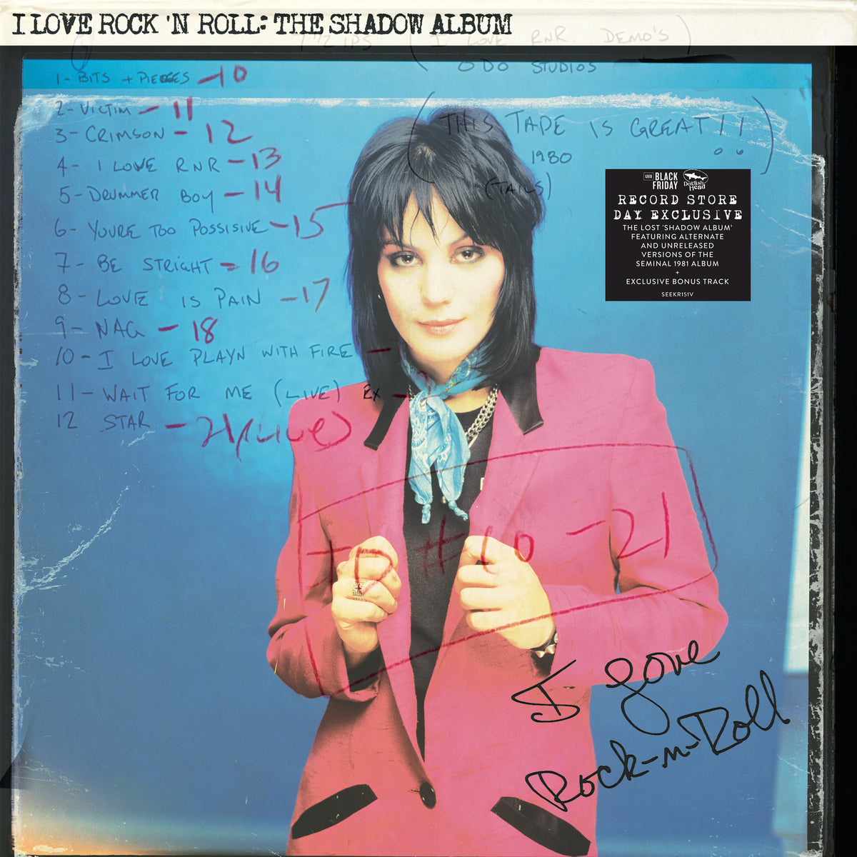 Joan Jett & the Blackhearts - I Love ‘N Roll: The Shadow Album artwork