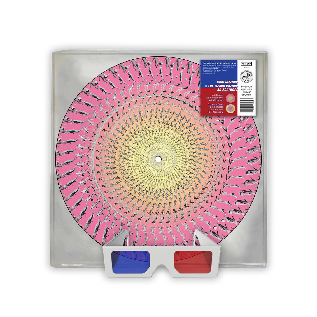 King Gizzard & The Lizard Wizard - Expand Your Mind: Songs in 3D (Deluxe Edition) LP - Picture Disc packshot