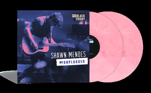 Shawn Mendes - MTV Unplugged 2LP - Pink packshot