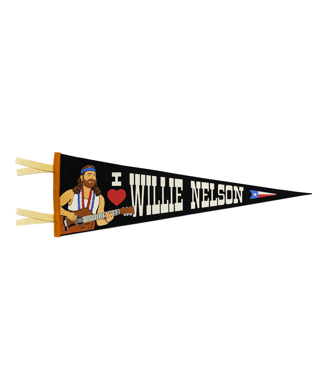 Willie Nelson - I Heart Willie Nelson Pennant Product Image
