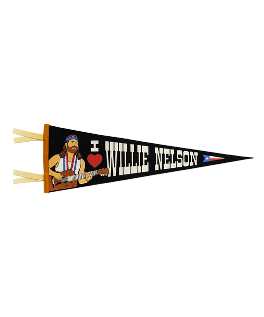Willie Nelson - I Heart Willie Nelson Pennant Product Image