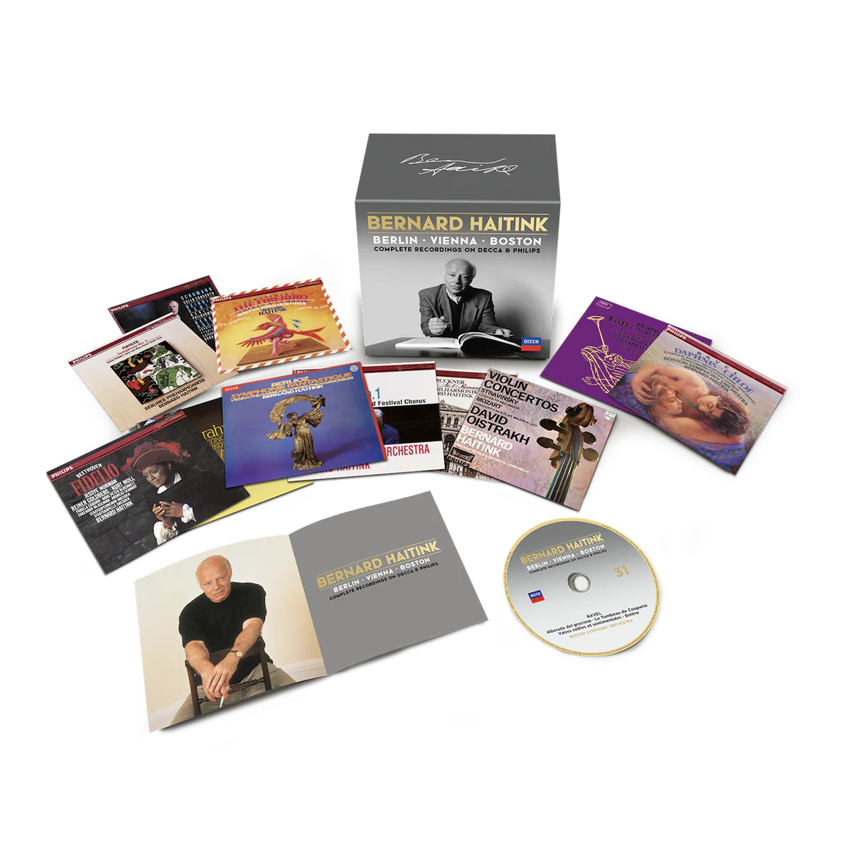Berlin, Vienna, Boston: Complete Recordings on Decca and Philips