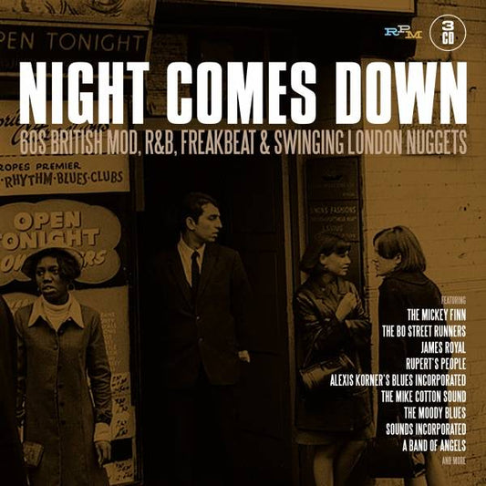 Night Comes Down - 60s British Mod, R&B, Freakbeat and Swinging London Nuggets