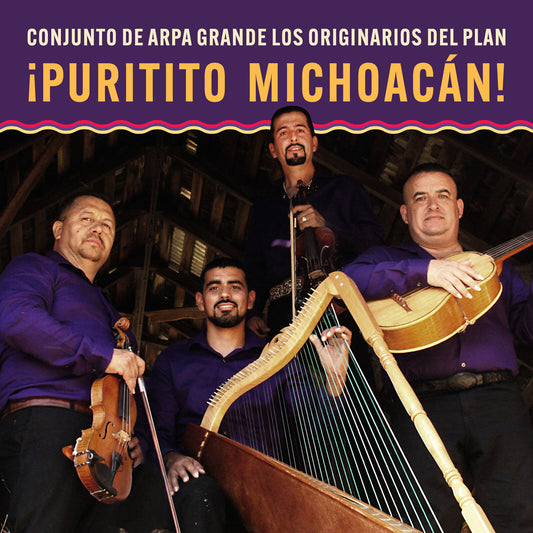 Los Originarios del Plan - iPuritito Michoacan!: Conjunto de Arpa Grande Los Originarios del Plan Product Image
