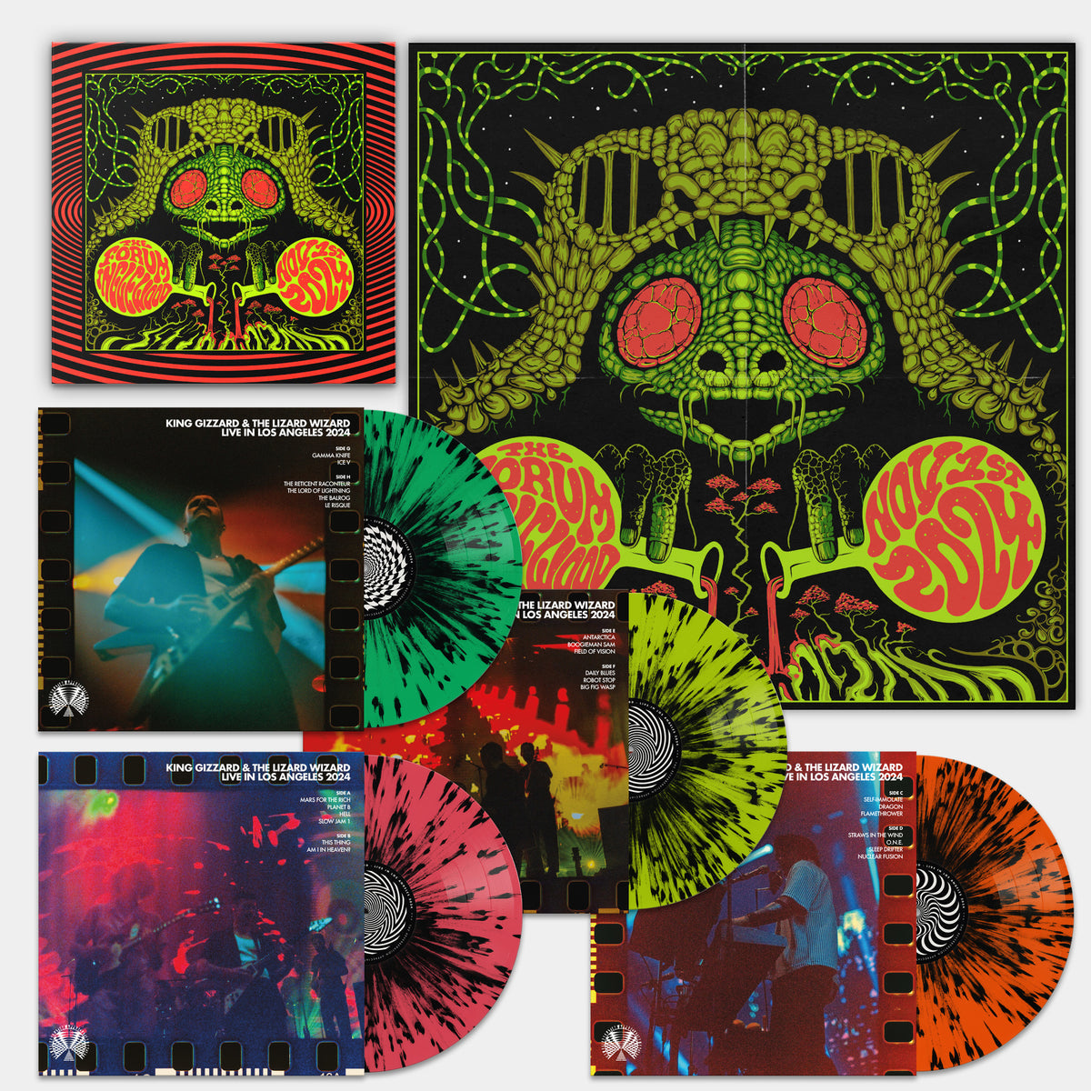King Gizzard & The Lizard Wizard - King Gizzard - Live in Los Angeles '24 Product Image
