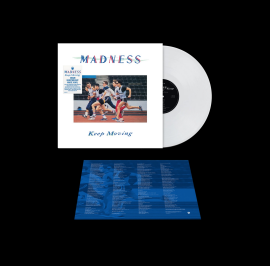 Madness - Keep Moving white vinyl packshot
