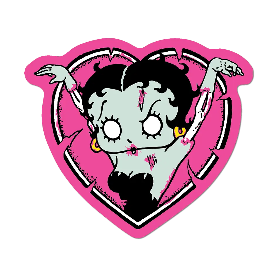 Dead Betty - Die-Cut Sticker (Haunted, Romance)