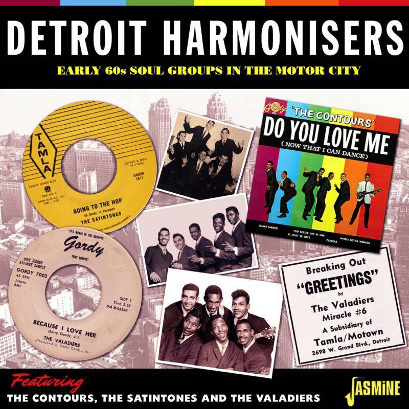 Detroit Harmonisers - Early 60s Soul Groups in the Motor City